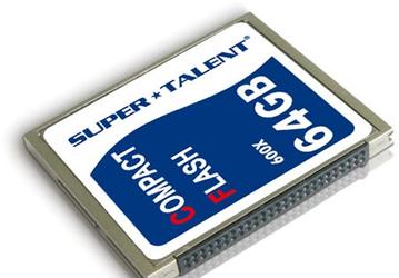 Super Talent выпускает дюжину быстрых карт формата CompactFlash